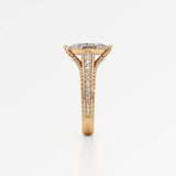 Irene Diamond Engagement Ring 2 ct Marquise Cut in 18K Yellow Gold – view 4