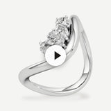 Elara Diamond Wave Ring – product film